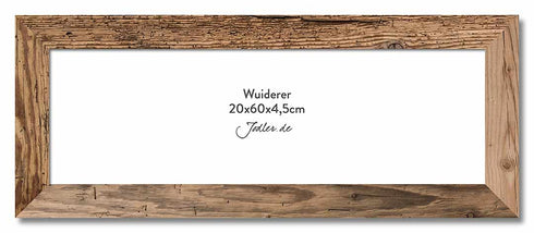 Altholzbilderrahmen 20x60|4,5cm